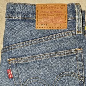 Levi's 501 S Blue Denim Jeans 27x28